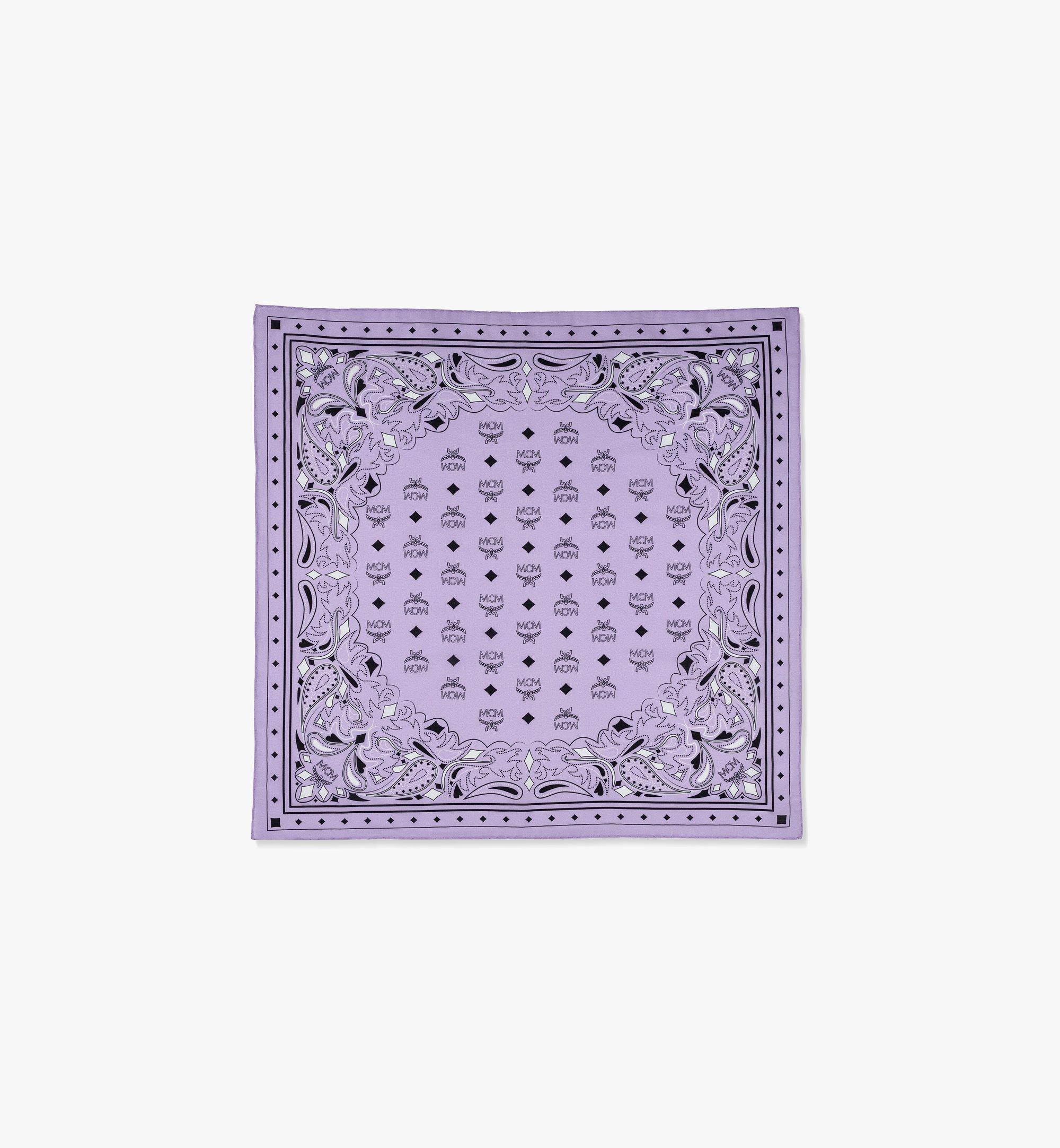 Bandana Monogram Print Scarf 1